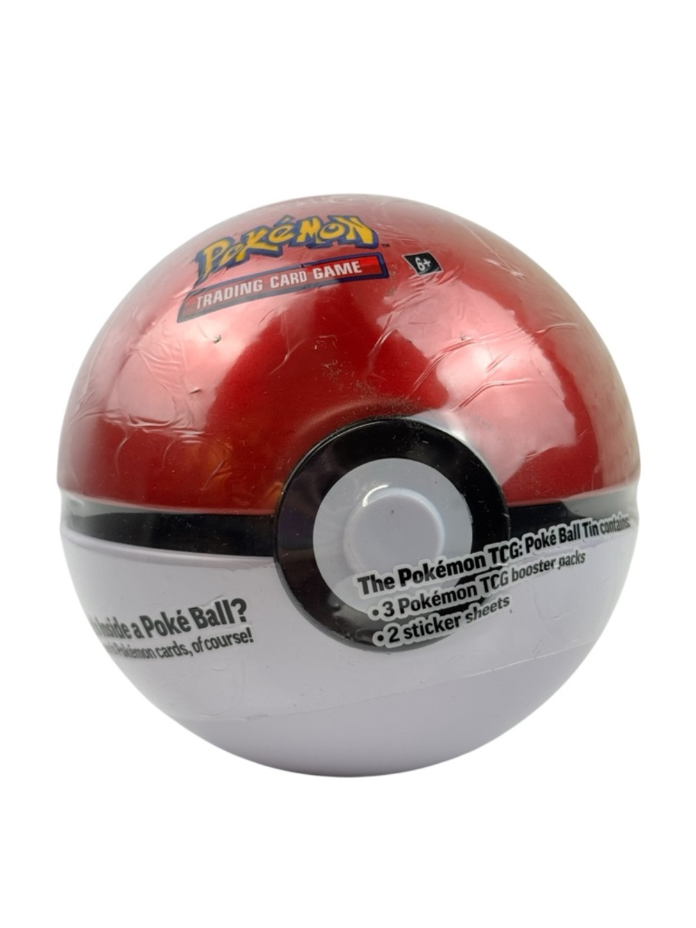 Pokémon TCG Poké Ball Tin E25 Sealed 3 Packs + 2 Sticker Sheets Collector Tin